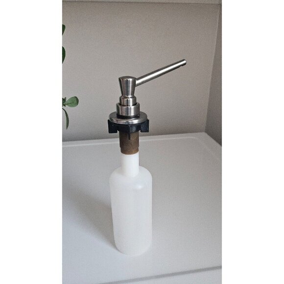 Countertop soap dispenser Brushed nickel - Picture 2 of 7